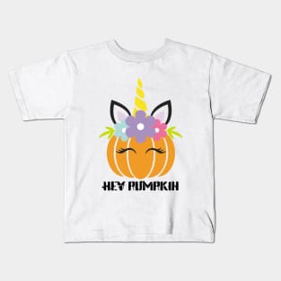 Hey Pumpkin Kids T-Shirt